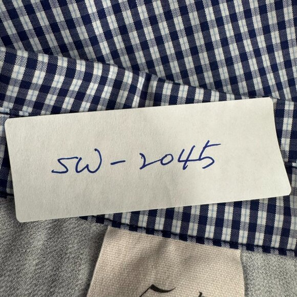 Cinq A Sept Sleeveless Gaby Dress Size 6 Gingham Blue White Tie Detail SW-2045 - Picture 2 of 8